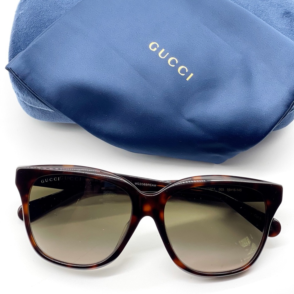GUCCI Unisex 56mm Sunglasses